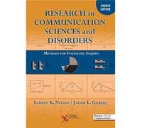 Research in Communication Sciences and Disorders by Jaimie L. Gilbert Jaimie L. Gilbert (Auteur)