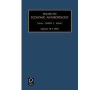 Research In Economic Anthropology