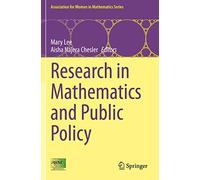 Research In Mathematics And Public Policy