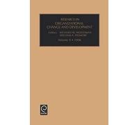 Research In Organizational Change And Development