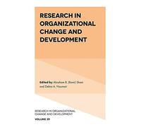 Research In Organizational Change And Development