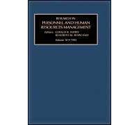 Research in Personnel and Human Resources Management, 1992/a Research Annual, RESEARCH IN PERSONNEL AND HUMAN RESOURCES MANAGEMENT Gerald R. Ferris (Auteur)