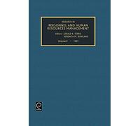 Research In Personnel And Human Resources Management
