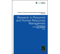 Research in Personnel and Human Resources Management Jonathon R B Halbesleben, M Ronald Buckley, Anthony R Wheeler (Auteur)