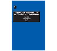 Research In Personnel And Human Resources Management