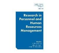 Research in Personnel and Human Resources Management Inconnu (Auteur)