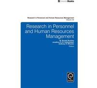 Research In Personnel And Human Resources Management