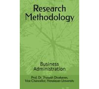 Research Methodology: Business Administration