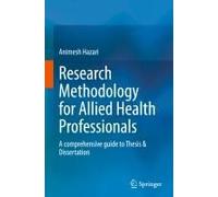 Research Methodology For Allied Health Professionals