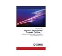 Research Methods And Proposal Writing - 1