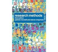Research Methods by Steve Chapman Patrick McNeill, Steve Chapman (Auteur)