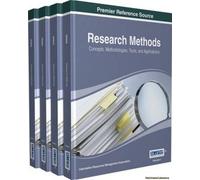 Research Methods: Concepts, Methodologies, Tools, And Applications, 4vol
