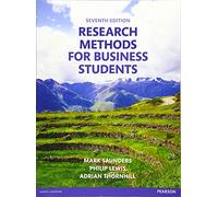 Research Methods for Business Students-