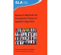 Research Methods For Complexity Theory In Applied Linguistics