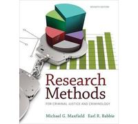 Research Methods For Criminal Justice And Criminology
