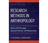 Research Methods In Anthropology