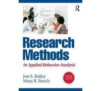 Research Methods In Applied Behavior Analysis