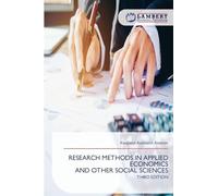 Research Methods in Applied Economics and Other Social Sciences