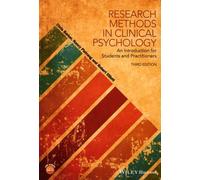 Research Methods In Clinical Psychology