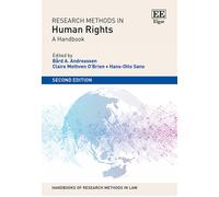 Research Methods In Human Rights: A Handbook (Handbooks Of Research Methods In Law)