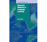 Research Methods in Language Learning