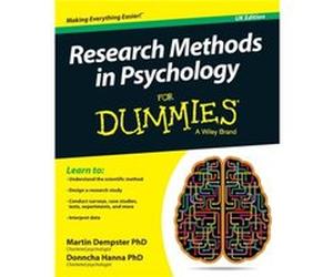 Research Methods in Psychology For Dummies by Donncha Hanna Martin Dempster, Donncha Hanna, Wiley (Auteur)