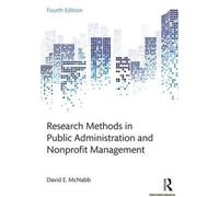 Research Methods In Public Administration And Nonprofit Management