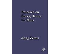 Research On Energy Issues In China
