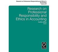 Research on Professional Responsibility and Ethics in Accounting Cynthia Jeffrey, Cynthia Jeffrey (Auteur)