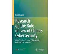 Research On The Rule Of Law Of China's Cybersecurity