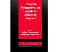 Research Perspectives on English for Academic Purposes John Flowerdew, Matthew Peacock (Auteur)