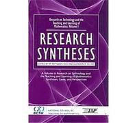 Research Syntheses, Research on Technology and the Teaching and Learning of Mathematics: Syntheses, Cases, & Perspectives Mary Kathleen Heid (Auteur)