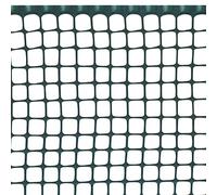 Réseau 50xh1mt maille carrée 10 x 10 mm Couleurs PEHD clôture portail