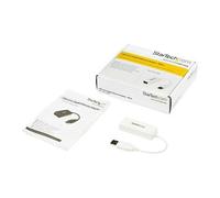 StarTech.com Adaptateur Réseau USB 3.0 vers Gigabit Ethernet, 10/100/1000 Mbps, USB vers RJ45, Adaptateur USB 3.0 vers LAN, Adaptateur Ethernet USB 3.0 (GbE), Conformité TAA