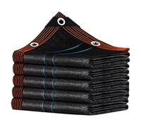 Réseau Anti-Ultraviolet, 97% Shade Cloth Sunshade Net HDPE UV Coated Black Multiple Sizes(5.0x10.0 m/16.4x32.8 ft)