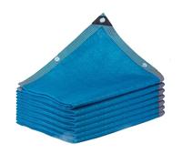 Réseau Anti-Ultraviolet, Shade Cloth 88% Sun Block Blue Multiple Sizes with Grommets(4.0x14.0 m/13x45.9 ft)