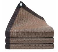 Réseau Anti-Ultraviolet, Shade Fabric HDPE Brown Multiple Sizes(2.0x4.0 m/6.6x13 ft)