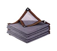 Réseau Anti-Ultraviolet, Sun Shade Net HDPE UV Resistant 95% Shade Rate Silver Gray Multiple Sizes(2.0x7.0 m/6.6x23 ft)