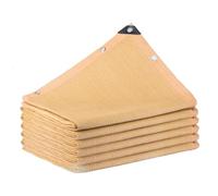 Réseau Anti-Ultraviolet, Sunshade Net 80% Sunblock HDPE Beige Multiple Sizes(4.0x13.0 m/13x42.7 ft)