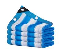 Réseau Anti-Ultraviolet, Sunshade Net UV-Resistant 90% UV Blocking HDPE Blue and White Multiple Sizes(2.0x4.0 m/6.6x13 ft)