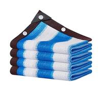 Réseau Anti-Ultraviolet, Sunshade Net UV Resistant Blue and White Stripes Multiple Sizes(4.0x10.0 m=13x32.8 ft)