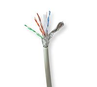 Réseau Câble Rouleau | CAT6 | Souple | S/FTP | Cuivre nu | 305.0 m | Intérieur | Rond | LSZH | Gris | Boîte