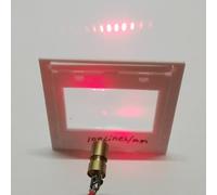 Réseau de diffraction de transmission optique avec 50/100/300/600 lignes pour démonstration d'enseignement de spectrophotomètre et expérience de spectroscopie (50 lignes)