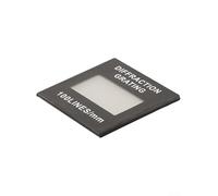 Réseau de diffraction pour la détection et l'enseignement des composants optiques, plage de longueurs d'onde de 200 nm à 2000 nm (100)