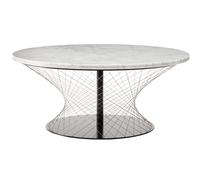 Réseau Table basse en marbre Bianco Carrara Favius - FAVIUS NETWORK WEISS