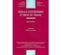 Réseaux d'entreprise en droit du travail Elsa Peskine (Auteur)
