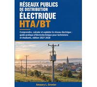 Réseaux publics de distribution électrique HTA/BT: Comprendre, calculer et exploiter le réseau électrique : guide pratique d'électrotechnique pour techniciens et étudiants, édition 2027-2028