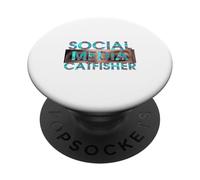 Réseaux Sociaux Catfisher PopSockets PopGrip Adhésif
