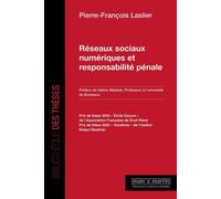 Réseaux sociaux numériques et responsabilité pénale - Pierre-François Laslier - Mare & Martin - broché - Etude
