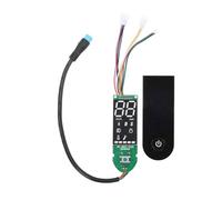 Resefinem Kit de rechange en métal de qualité supérieure pour scooter électrique numérique avec couvercle pour trottinette M365 Pro2, affichage des données en temps réel et installation facile